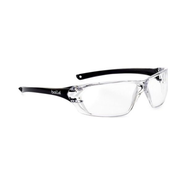 Bolle PRISM 2 Polycarbonate Safety Glasses - Black / Clear