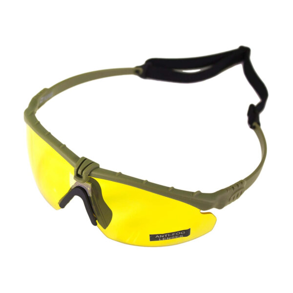 Battle Pro Thermal Glasses Green / Yellow - Nuprol - Yellow glass