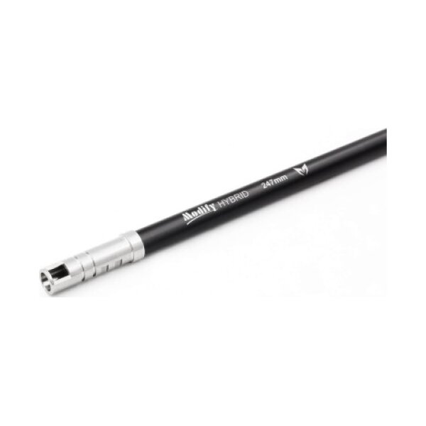 Modify 6.03 hybrid precision barrel for AEG 247mm
