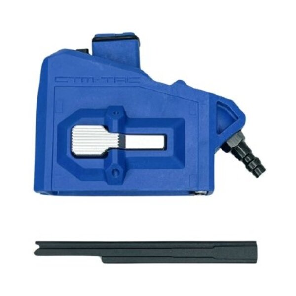 CTM HPA M4 Magazine Adapter for AAP-01, WE TM G series - Blue / silver