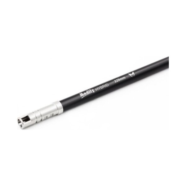 Modify 6.03 hybrid precision barrel for AEG 229mm