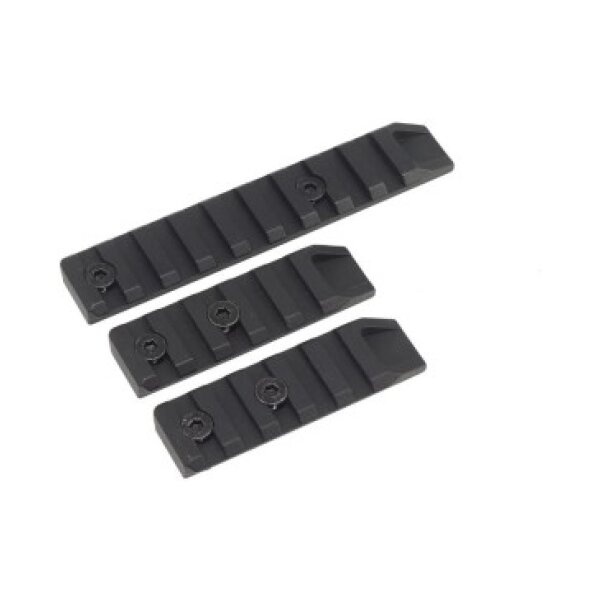 Cyma M-lok rail lot of 3 - Black