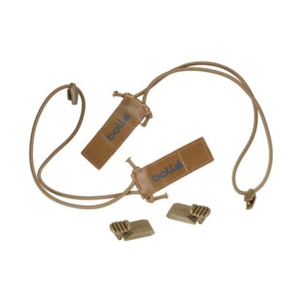 Bolle Elastic and scratch fixing set for COMBAT and X810 - FDE