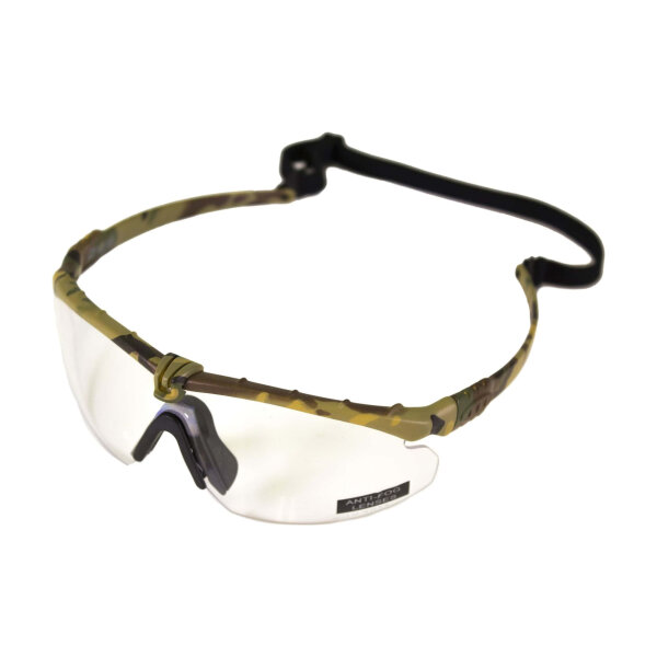 Battle Pro Thermal Camo / Clear Sunglasses - Nuprol - camouflage