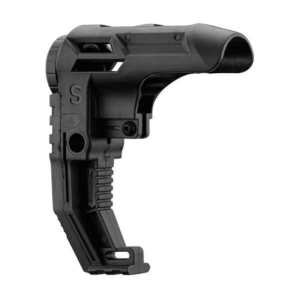 Black Minimalist II stock for M4 AEG - Black Minimalist 2 stock for M4 AEG