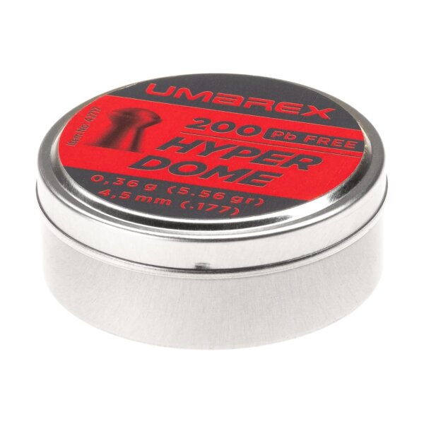Umarex Hyperdome 4.5 mm Domed Pellets 0.36g 200rds