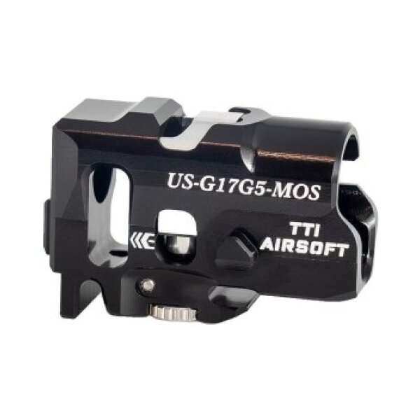 TTI INFINITY CNC TDC Hop-Up Chamber for G17 Gen5 MOS Umarex SRC - Black