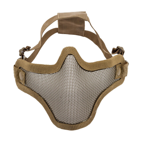 Bottom of mesh mask v1 - tan - Tan mask