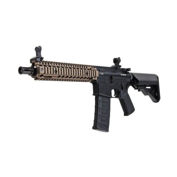 EMG CYMA CM105 Platinum Daniel Defense DDMK18 Carbine 9.5 inch AEG black tan