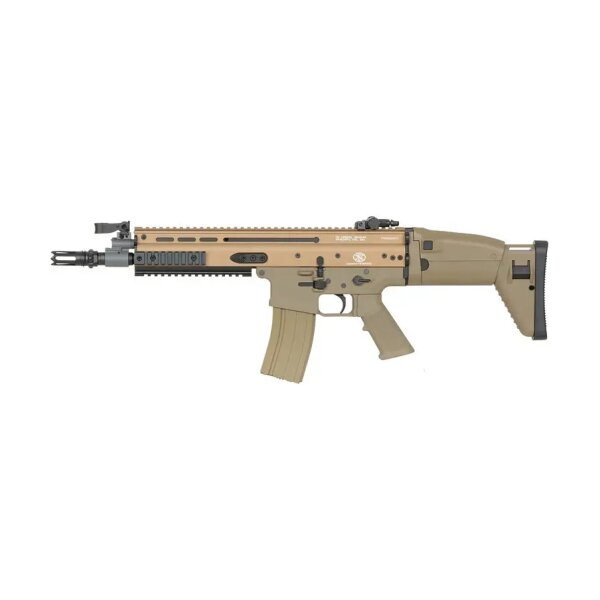 CYMA FN SCAR-L AEG Airsoft Rifle – Tan