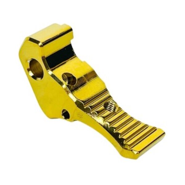CTM tactical CNC Athletics Trigger for AAP-01 / We Glock - Electroplated gold