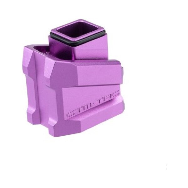 CTM tactical CNC Magazine Extension Plate for AAP-01 / We Glock - Purple