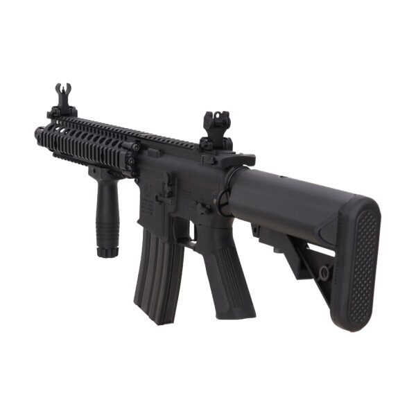 asgbox.pl - Colt x Daniel Defense MK18 SA-P19 PRIME BLDC Karabin szturmowy AEG 10.5" - Czarny