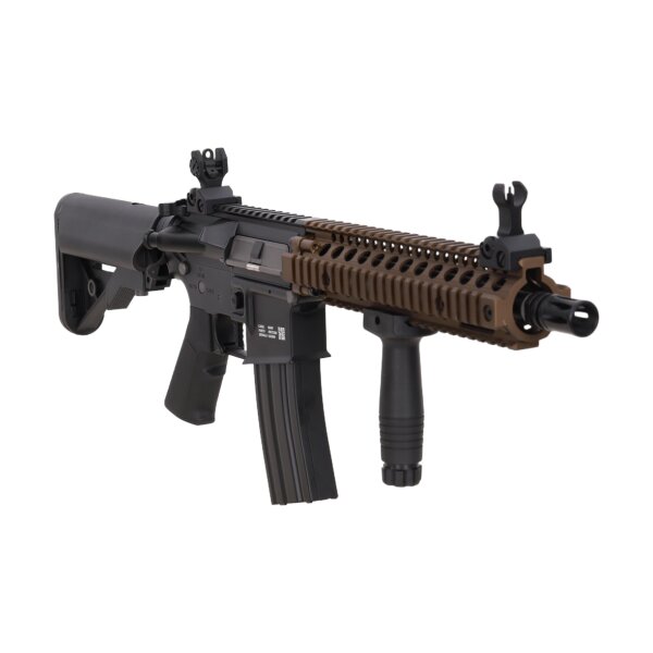 asgbox.pl - Colt x Daniel Defense MK18 SA-E19 EDGE Gen.2 Karabin szturmowy AEG 10.5" - Chaos Bronze