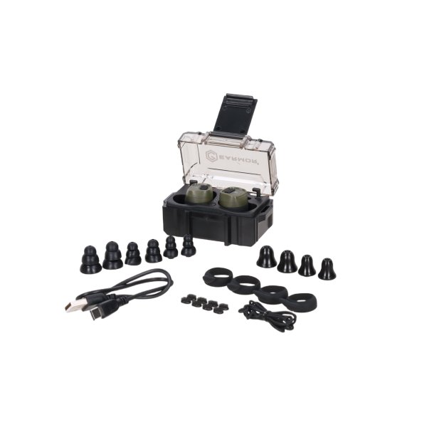 asgbox.pl - Earmor M20T PRO aktywne ochronniki słuchu - Foliage Green