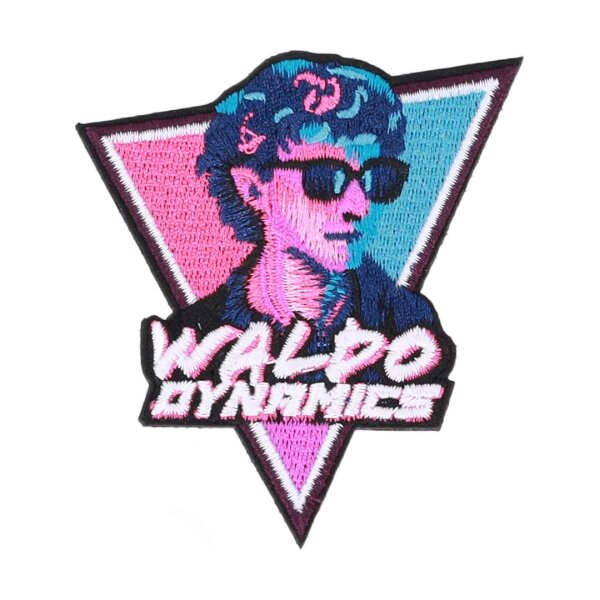 asgbox.pl - Waldo Dynamics haftowana naszywka
