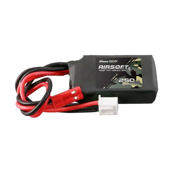Gens ACE Li-Pol Battery 7.4V 250mAh, 35C, JST – HPA Micro