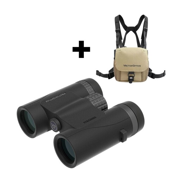 VO PARAGON COMPACT 10×32 HD Gen2 Binoculars – Black