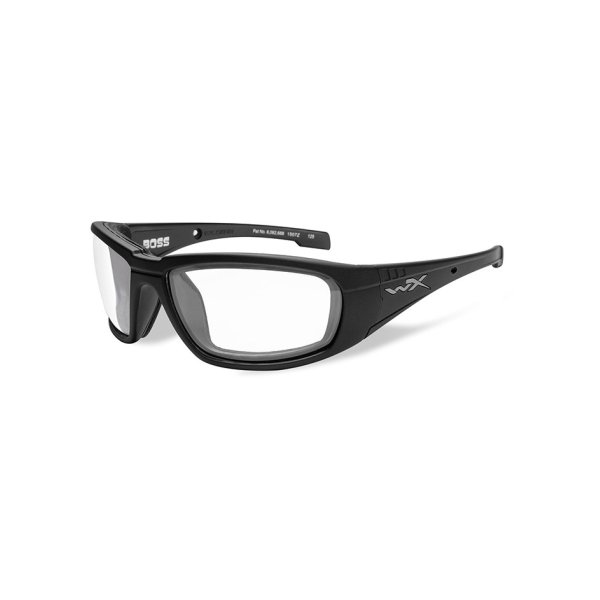 Goggles BOSS Clear lens/Matte black frame
