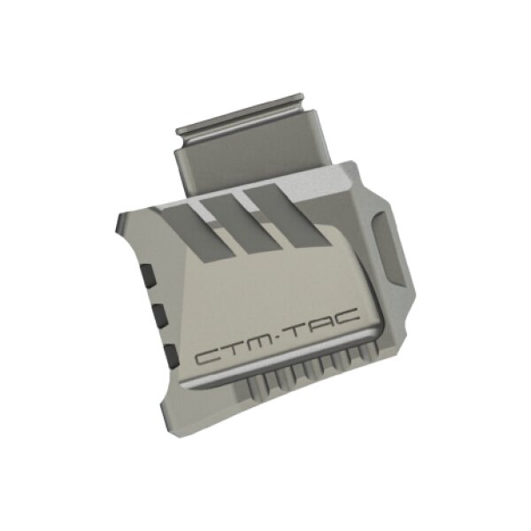 CTM Tactical APEX CNC Magazine extension plate for Hi-Capa TM - Silver