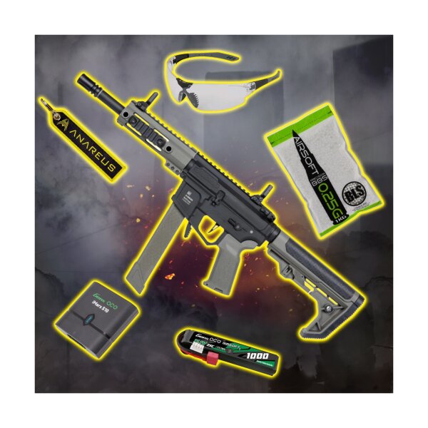 STARTER PACK Set SA AR9 Light Ops Gen2 (SA-FX01 FLEX(TM) HAL(TM) ETU(TM)) – Black / Green