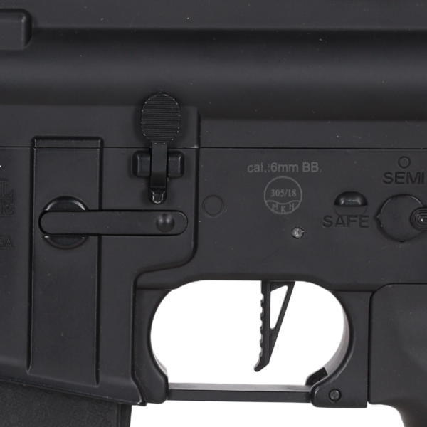 asgbox.pl - Daniel Defense RIS III 10.5" M4/AR15 SA-P27 PRIME BLDC Karabin szturmowy AEG 11.5" (HAL) Czarny - OUTLET