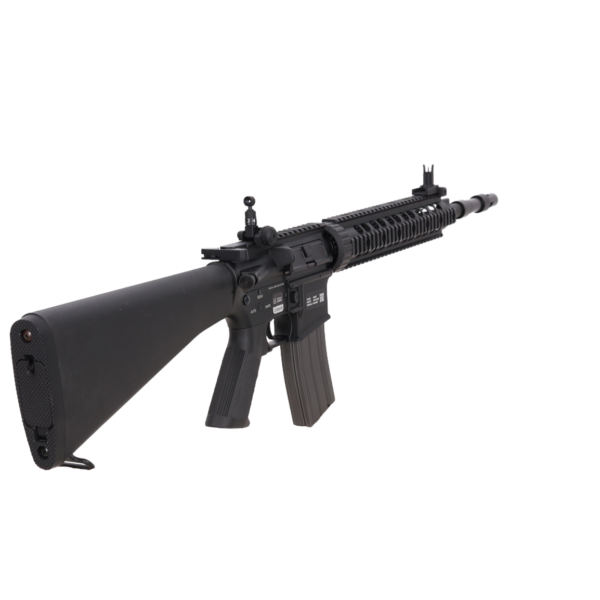 asgbox.pl - Specna Arms M4/AR15 SA-B16 ONE Karabin szturmowy AEG 18.5" (Upgraded/KESTREL) Czarny - OUTLET
