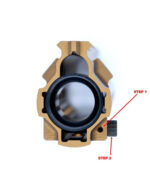 5KU SMR 10.5inch handguard for HK416 - Dark Earth - obrazek 3