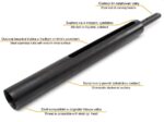 AirsoftPro Steel Cylinder for WELL MB44xx (M4 Thread) - obrazek 5
