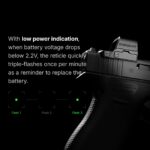 OLIGHT Osight K GREEN Dot Sight, RMSc Footprint – Black - obrazek 10