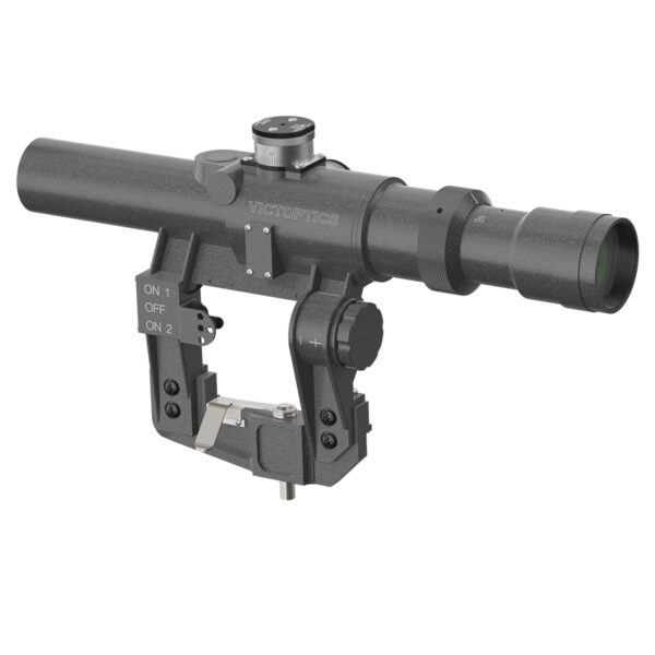 VictOptics SVD Dragunov 3-9×24 FFP Rifle Scope – Black