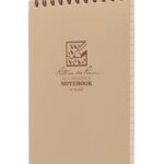 RITE Waterproof POCKET NOTEBOOK (101 × 152 mm) – Tan