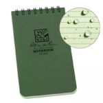 RITE Waterproof POCKET NOTEBOOK (76 × 133 mm) – Green
