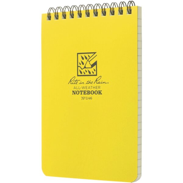 RITE Waterproof POCKET NOTEBOOK (101 × 152 mm) – Yellow