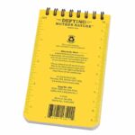 RITE Waterproof POCKET NOTEBOOK (76 × 133 mm) – Yellow - obrazek 2
