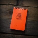 RITE Waterproof POCKET NOTEBOOK (76 × 133 mm) – Orange - obrazek 2