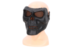 Specna Arms Skull style maska - Czarna - obrazek 3
