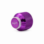Balystik CNC aluminum cap for HPA tank with O-rings - Amethyst Purple