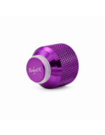 Balystik CNC aluminum cap for HPA tank with O-rings - Amethyst Purple