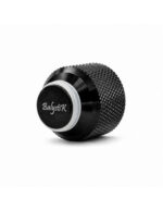 Balystik CNC aluminum cap for HPA tank with O-rings - Black Ops