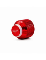 Balystik CNC aluminum cap for HPA tank with O-rings - Inferno Red