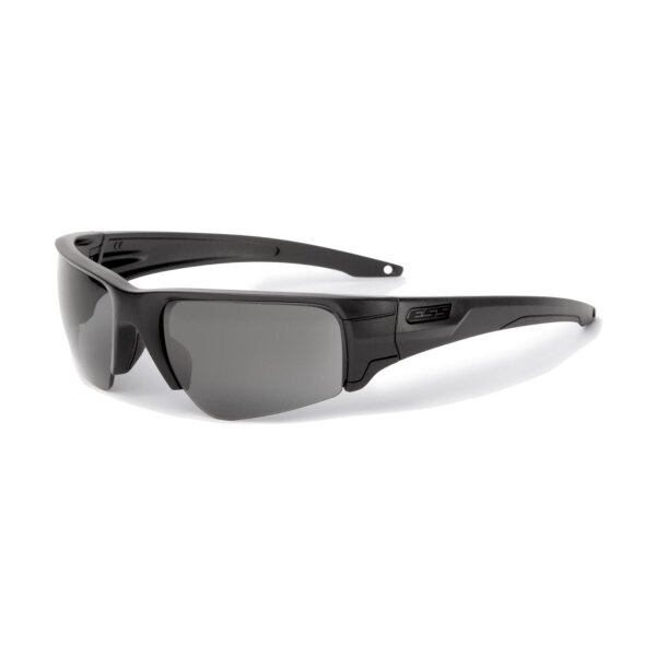 ESS Crowbar Tactical Sunglasses Subdued Logo Black Frame Grey/Clear