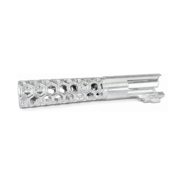 Dr.Black TM Hi-Capa 4.3 Outer barrel Favos - Silver