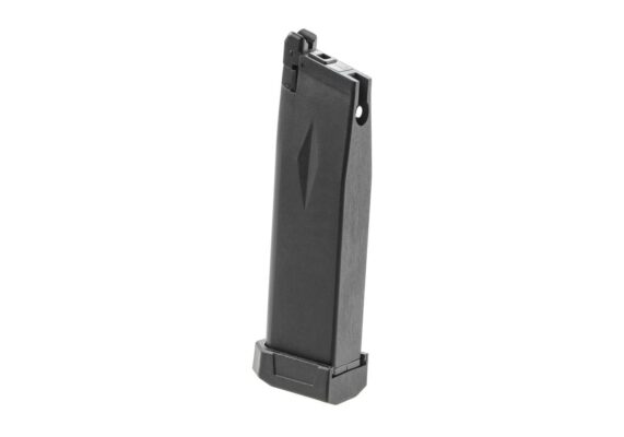 KJ Works KP-19 Green Gas Magazine Black - obrazek 2