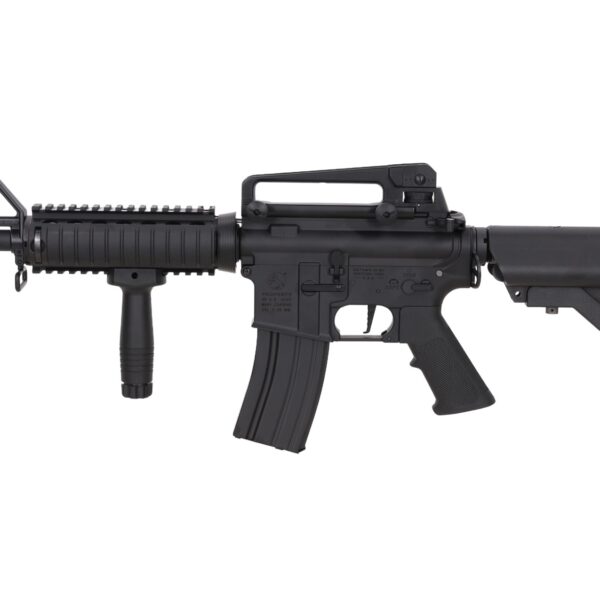 SA Colt x Cybergun M4A1 CQBR 10.5" Gen2 (SA-E04 EDGE(TM) HAL 2 ETU(TM)) – Black