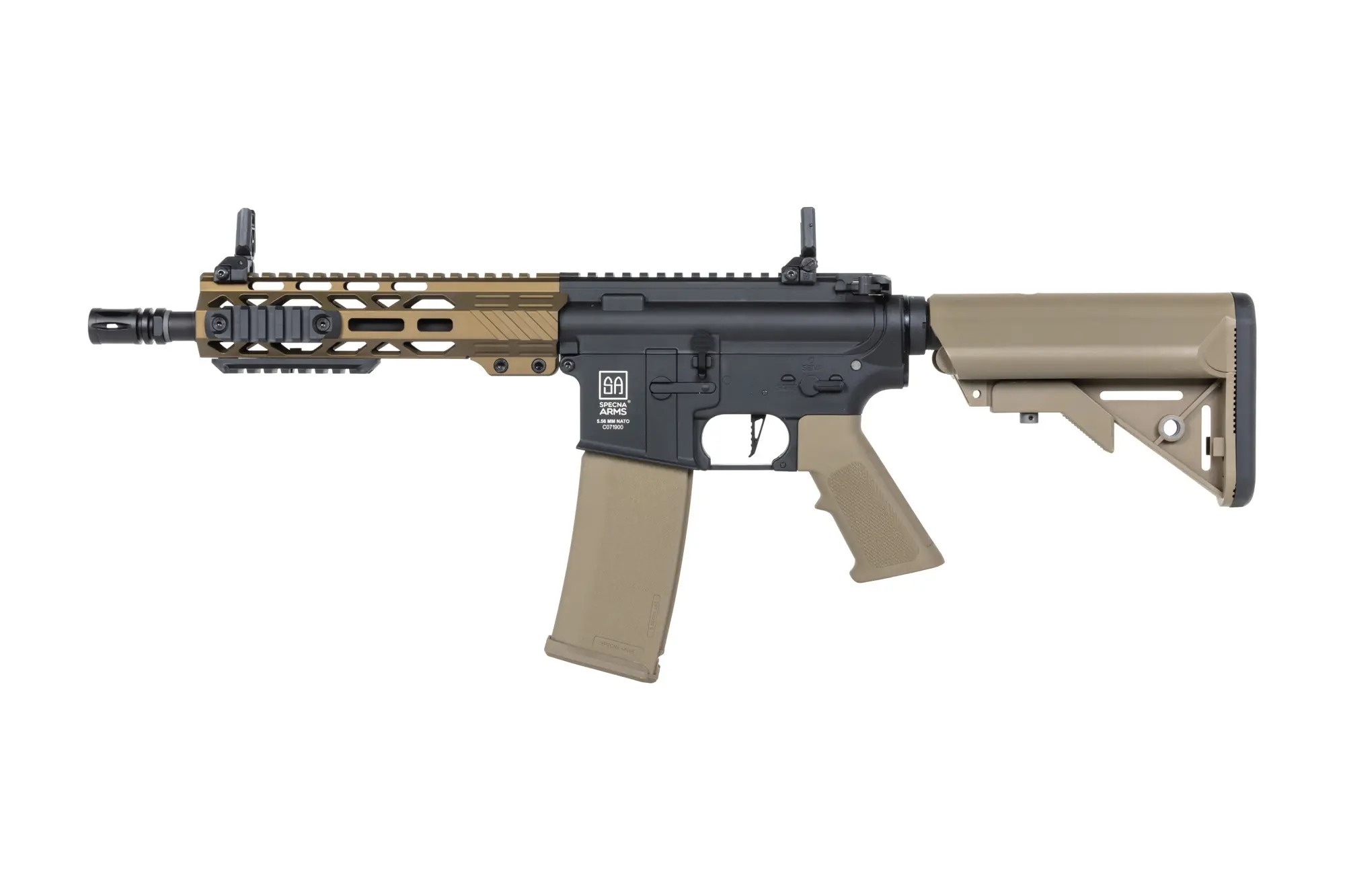 86201 SA M4 CQB M-LOK Gen2 (SA-C25 CORE(TM) HAL ETU(TM)) – Chaos Bronze - obrazek 1