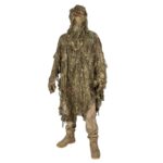 KMCS Ultra-Lite Ghillie Suit Camouflage Poncho – Multi-Terrain