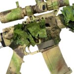 KMCS M4 / AR15 Camouflage Rifle Wrap – Green - obrazek 2
