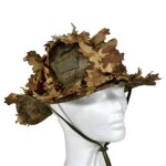 KMCS Boonie Hat with 3D Leaves – Next-Gen Brown