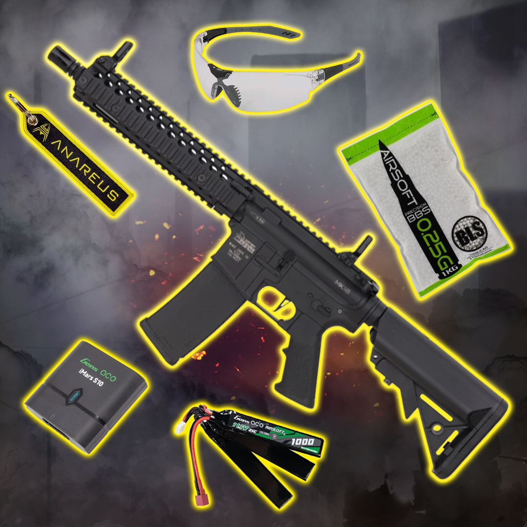 86848 STARTER PACK Set SA Daniel Defense(R) MK18 10.5" Gen2 (SA-F19 FLEX(TM) HAL ETU(TM)) – Black - obrazek 1